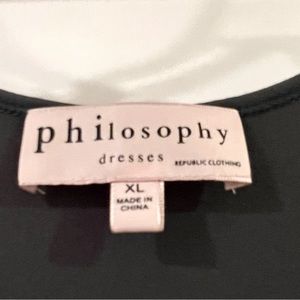 Philosophy Tank dress XL